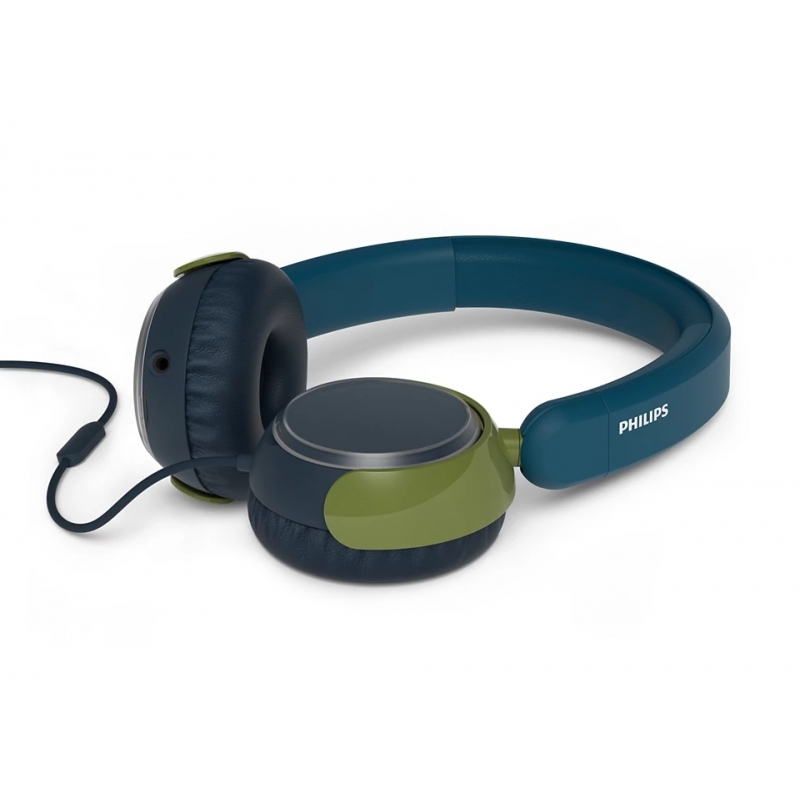 Philips TAK2000CT 00 cuffia e auricolare Cuffie Cablato A Padiglione Musica e Chiamate USB tipo-C Blu, Verde, Grigio