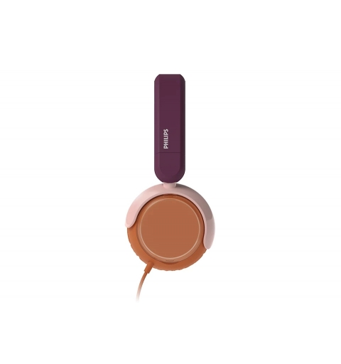 Philips TAK2000MP 00 cuffia e auricolare Cuffie Cablato A Padiglione Musica e Chiamate USB tipo-C Arancione, Viola, Rosa