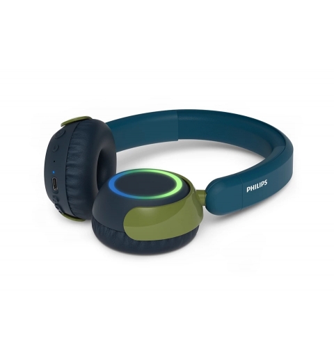 Philips TAK4200CT 00 Kopfhörer & Headset Kabellos Kopfband Anrufe Musik Bluetooth Blau, Grün