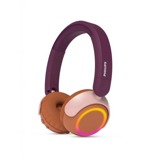 Philips TAK4200MP 00 Kopfhörer & Headset Kabellos Kopfband Anrufe Musik Bluetooth Orange, Violett, Rose