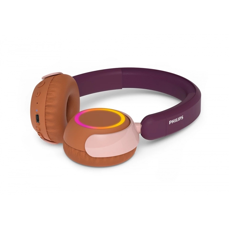 Philips TAK4200MP 00 Kopfhörer & Headset Kabellos Kopfband Anrufe Musik Bluetooth Orange, Violett, Rose
