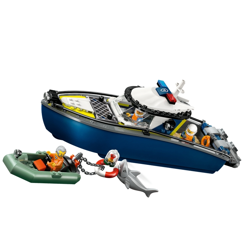 LEGO Police Boat Chase