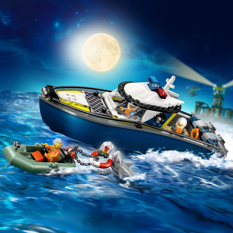 LEGO Police Boat Chase