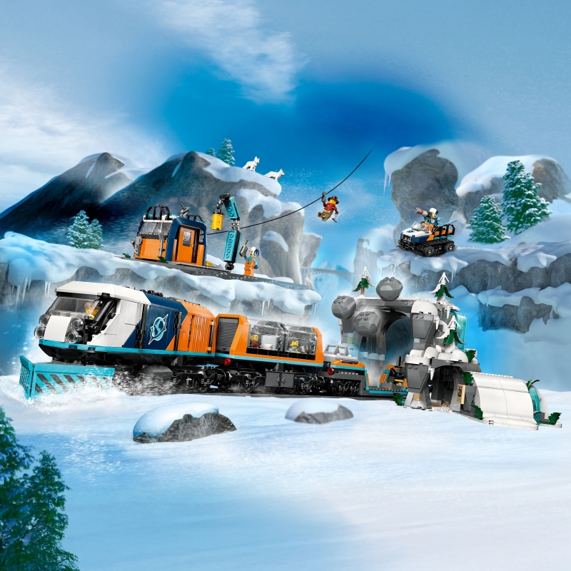 LEGO Explorers' Arctic Polar Express Train