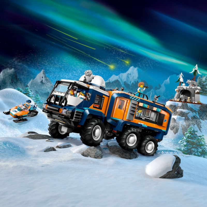 LEGO Laboratorio Científico Móvil de los Exploradores Árticos