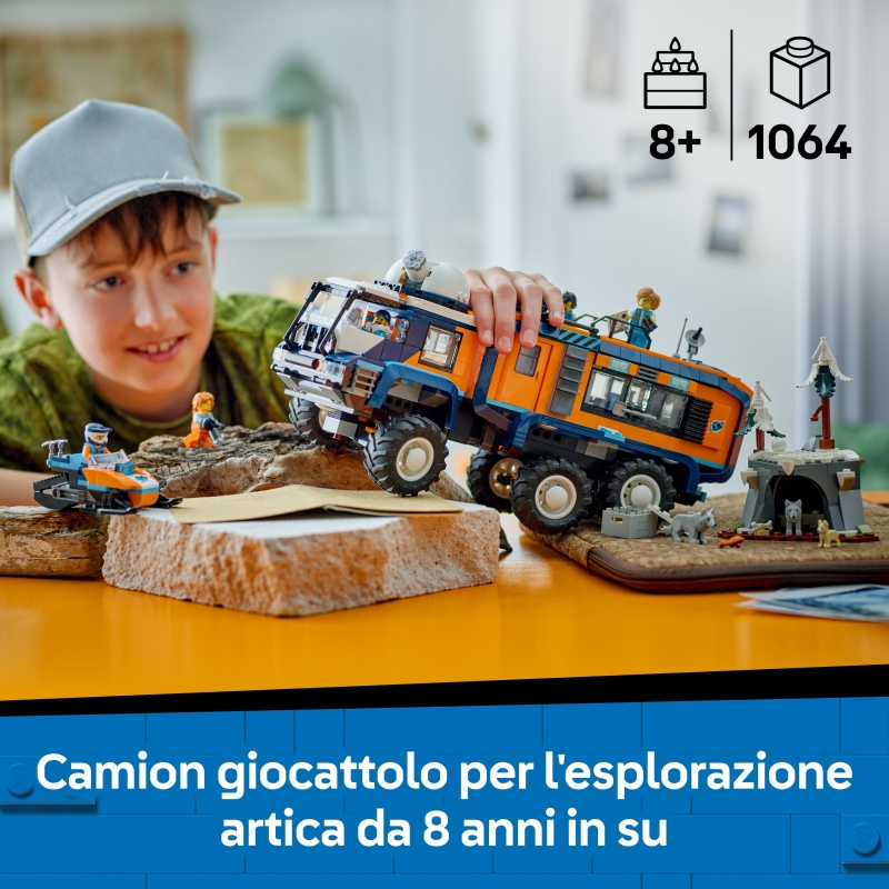 LEGO Laboratorio Científico Móvil de los Exploradores Árticos
