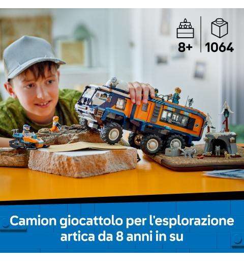 LEGO Laboratorio Científico Móvil de los Exploradores Árticos
