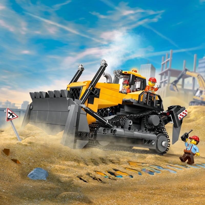 LEGO Yellow Bulldozer