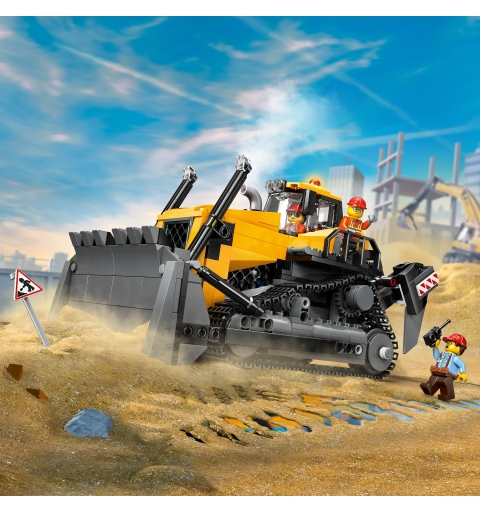 LEGO Yellow Bulldozer
