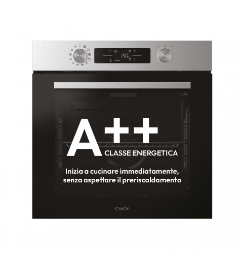 Candy Moderna CA6 N3B1HTX 78 L Negro, Acero inoxidable