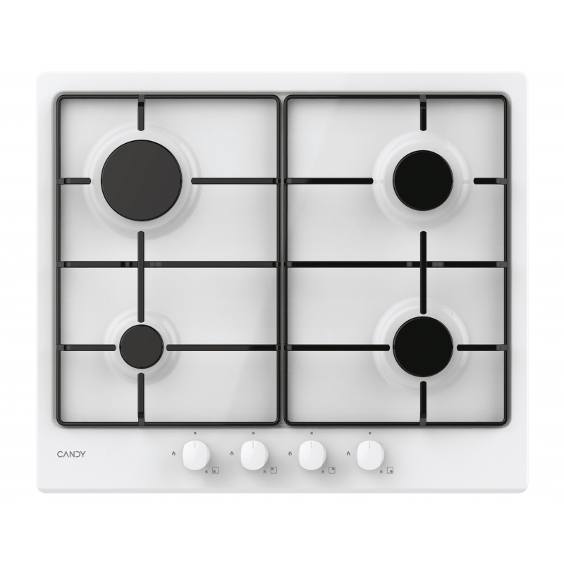 Candy Idea CHW6BRWW Bianco Da incasso 60 cm Gas 4 Fornello(i)