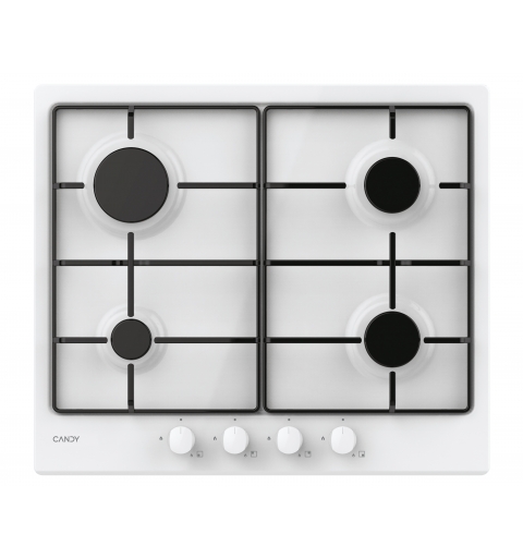 Candy Idea CHW6BRWW White Built-in 60 cm Gas 4 zone(s)
