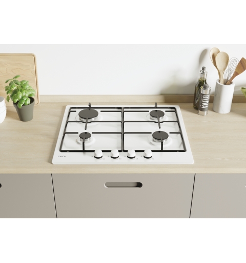 Candy Idea CHW6BRWW Bianco Da incasso 60 cm Gas 4 Fornello(i)