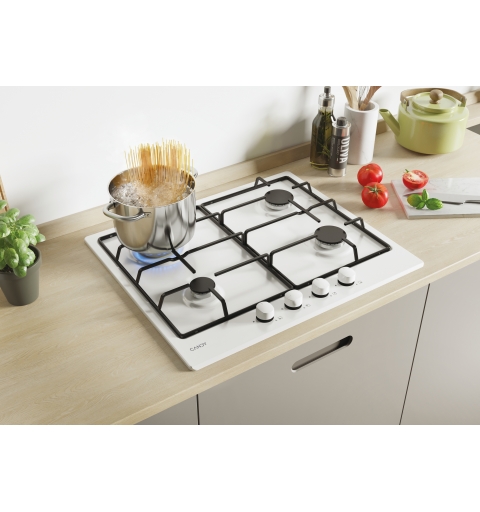Candy Idea CHW6BRWW Bianco Da incasso 60 cm Gas 4 Fornello(i)