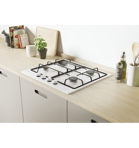 Candy Idea CHW6BRWW Bianco Da incasso 60 cm Gas 4 Fornello(i)