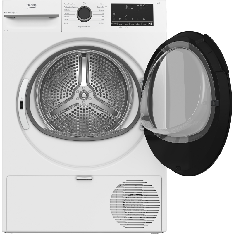 Beko MWBMT481BI Asciugatrice 8kg, Classe A+++