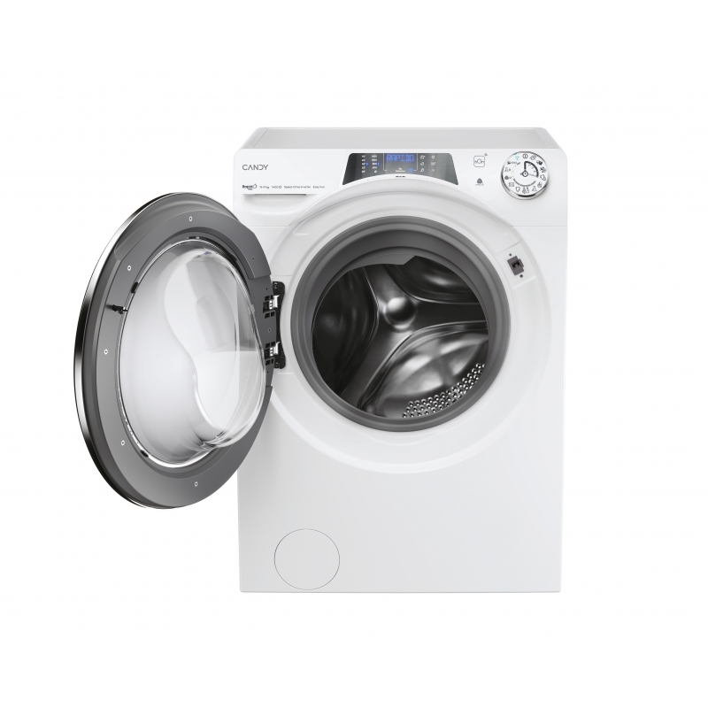 Candy RapidÓ PRO RPW41496BWMBC-S machine à laver avec sèche linge Pose libre Charge avant Blanc F