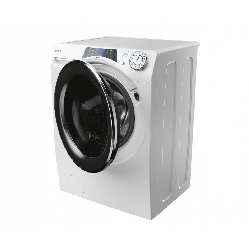 Candy RapidÓ PRO RPW41496BWMBC-S machine à laver avec sèche linge Pose libre Charge avant Blanc F