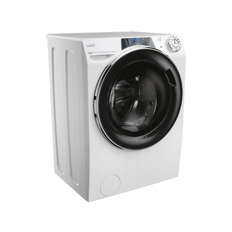 Candy RapidÓ PRO RPW41496BWMBC-S machine à laver avec sèche linge Pose libre Charge avant Blanc F