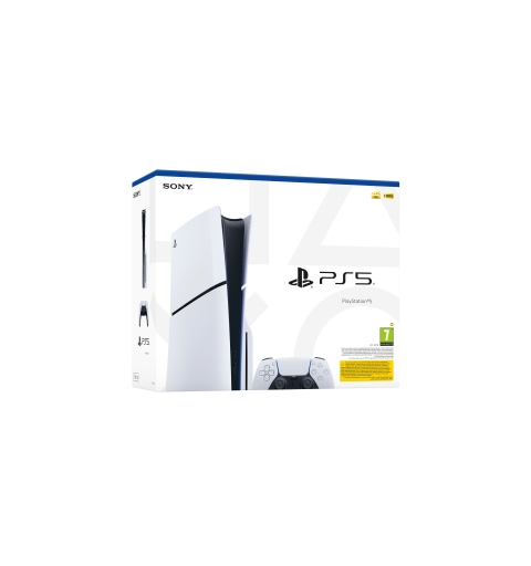 Sony PlayStation 5 Slim 1,02 TB Wi-Fi Nero, Bianco