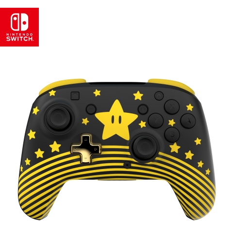 Turtle Beach Rematch Black, Gold, Yellow Bluetooth Gamepad Nintendo Switch, Nintendo Switch Lite, Nintendo Switch OLED