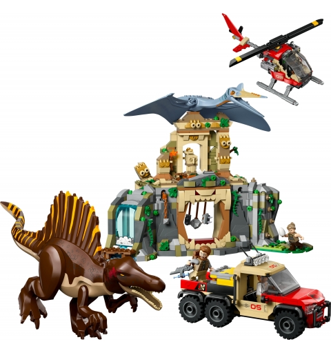 LEGO Misión Aérea Spinosaurus y Quetzalcoatlus