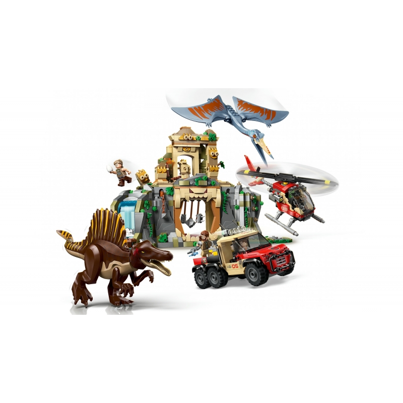LEGO Misión Aérea Spinosaurus y Quetzalcoatlus