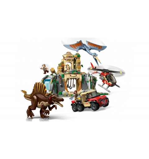 LEGO Misión Aérea Spinosaurus y Quetzalcoatlus