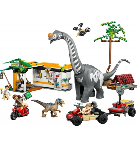 LEGO Misión de Seguimiento Raptor y Titanosaurus