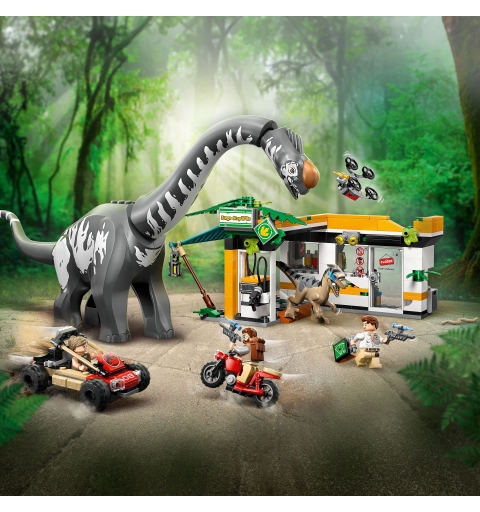 LEGO Misión de Seguimiento Raptor y Titanosaurus