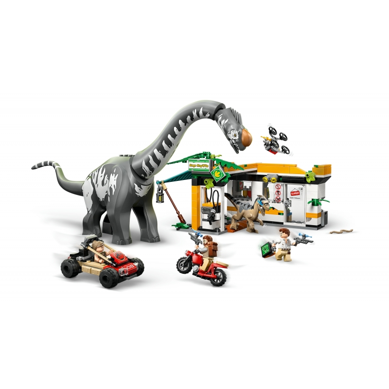 LEGO Misión de Seguimiento Raptor y Titanosaurus