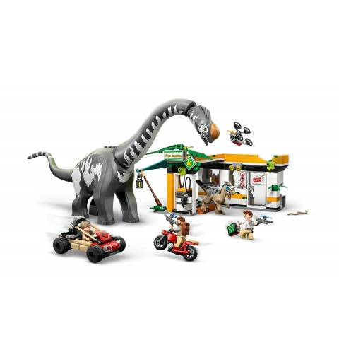 LEGO Misión de Seguimiento Raptor y Titanosaurus