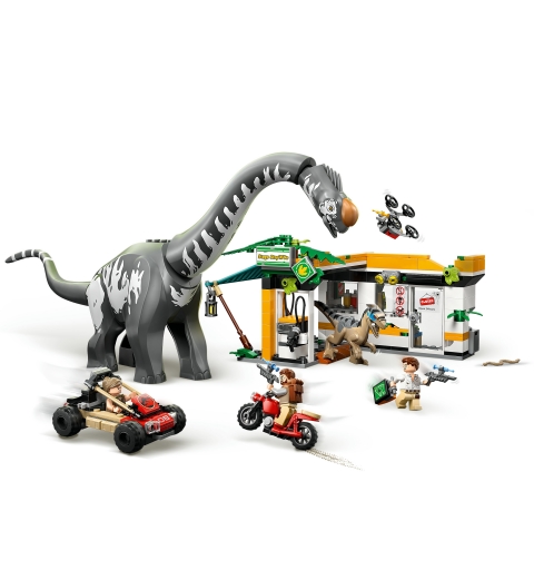 LEGO Misión de Seguimiento Raptor y Titanosaurus