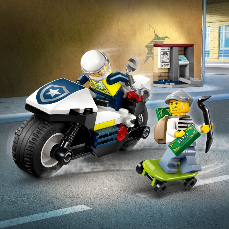LEGO Inseguimento della moto della Polizia