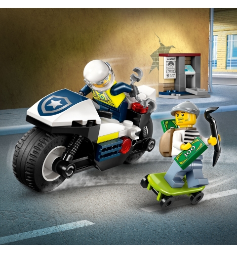 LEGO Inseguimento della moto della Polizia