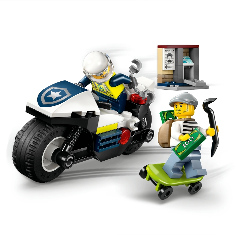 LEGO Inseguimento della moto della Polizia