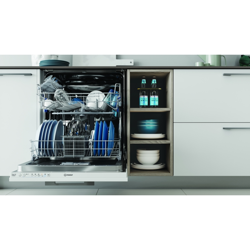 Indesit IN2IE14CNP80 Completamente integrado 14 cubiertos E