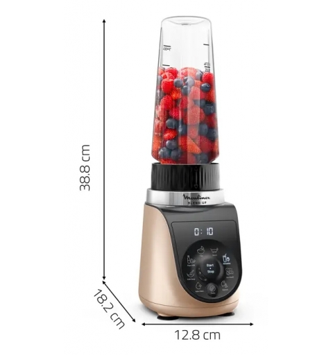 Moulinex Blend Up Frullatore potente, 1000 W, 8 programmi automatici LM190AF0