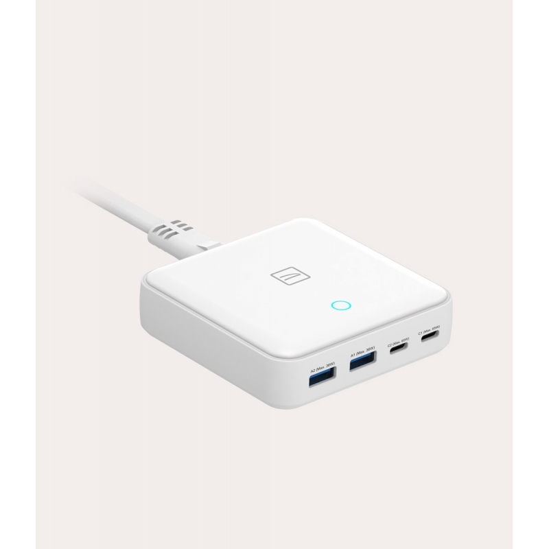 Tucano MADEGA65EUW mobile device charger Universal White AC Fast charging Indoor