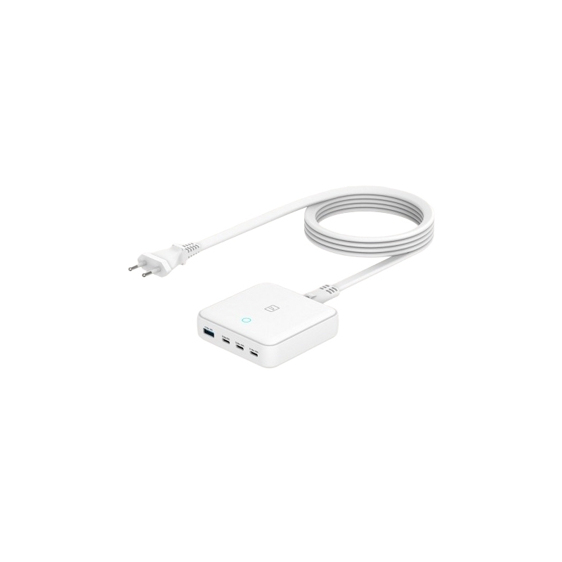 Tucano MA-DEGAN100-EU-W Caricabatterie per dispositivi mobili Computer portatile, Smartphone, Tablet Bianco AC Ricarica rapida
