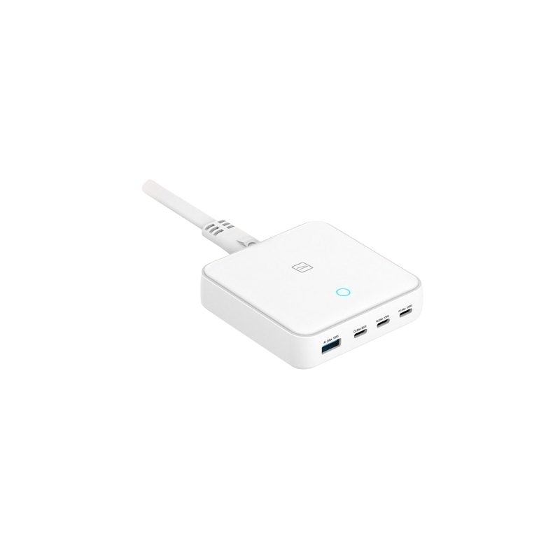Tucano MA-DEGAN100-EU-W Caricabatterie per dispositivi mobili Computer portatile, Smartphone, Tablet Bianco AC Ricarica rapida