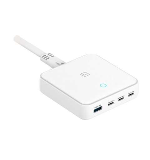 Tucano MA-DEGAN100-EU-W Caricabatterie per dispositivi mobili Computer portatile, Smartphone, Tablet Bianco AC Ricarica rapida