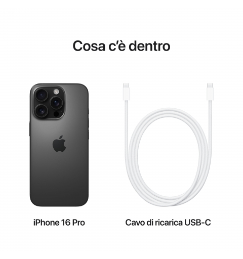 Apple iPhone 16 Pro 1TB Titanio Nero