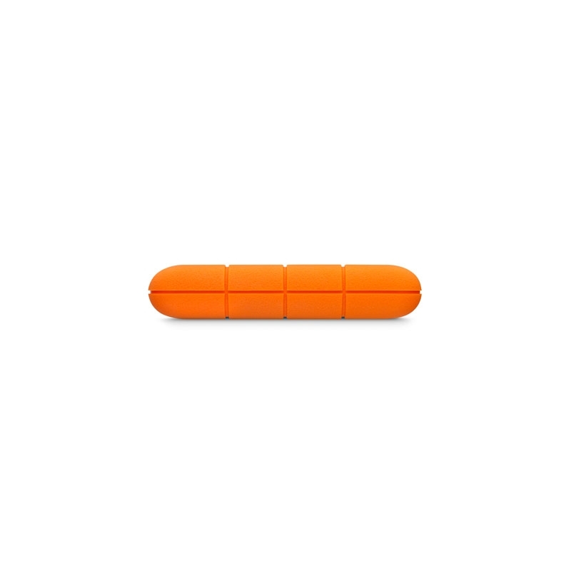 LaCie Rugged Mini disco rigido esterno 2 TB 5400 Giri min Micro-USB B 3.2 Gen 1 (3.1 Gen 1) Arancione, Argento