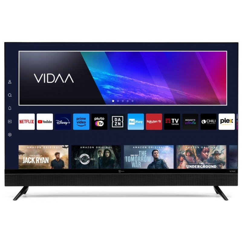 TELE System SONIC32FL SMV14 81,3 cm (32") HD Smart TV Wi-Fi Nero 200 cd m²