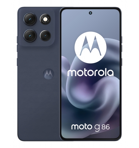 Motorola moto g86 5G 16,9 cm (6.67") Doppia SIM Android 15 USB tipo-C 8 GB 256 GB 5200 mAh Blu scuro