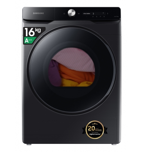 Samsung DV16DG8600BVU3 asciugatrice Libera installazione Caricamento frontale 16 kg Nero