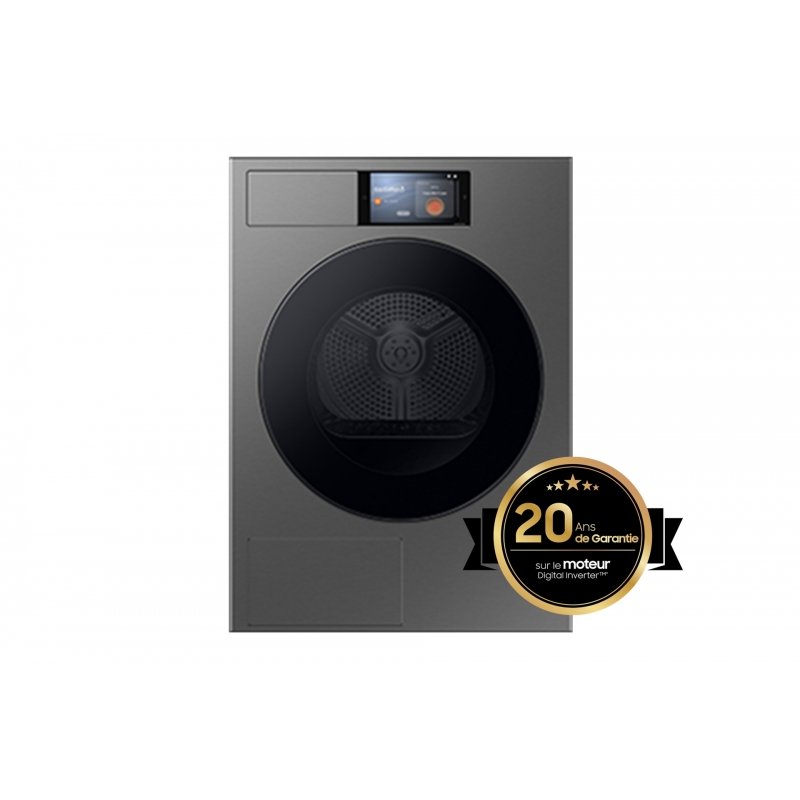Samsung Series 9 DV90F09F4S asciugatrice Libera installazione Caricamento frontale 9 kg Grigio scuro