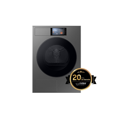 Samsung Series 9 DV90F09F4S Wäschetrockner Freistehend Frontlader 9 kg Dunkles Grau