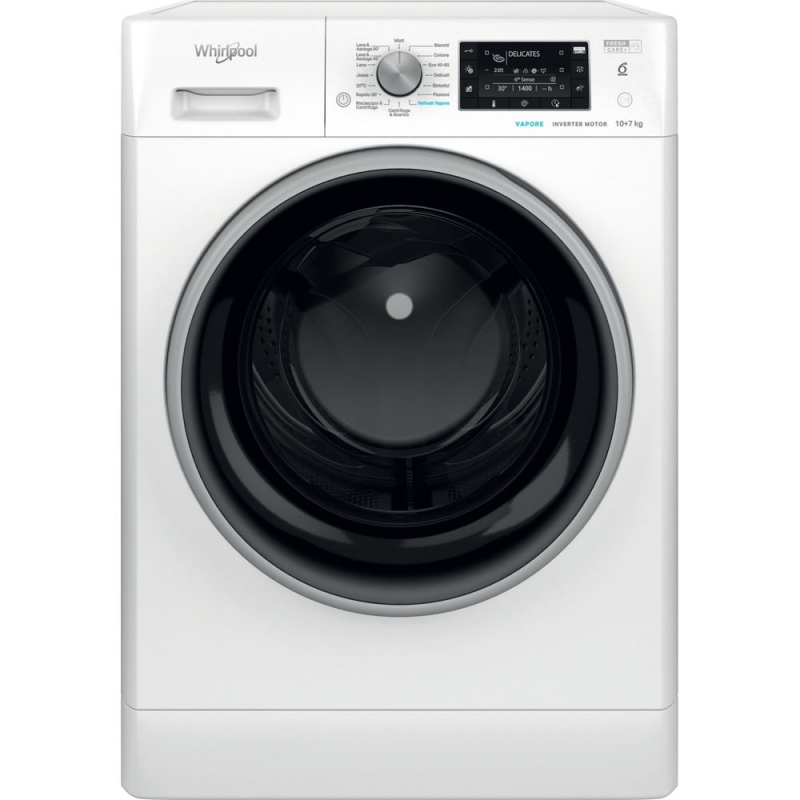 Whirlpool FreshCare Lavasciuga a libera installazione - FFWDD 107448 WBS IT